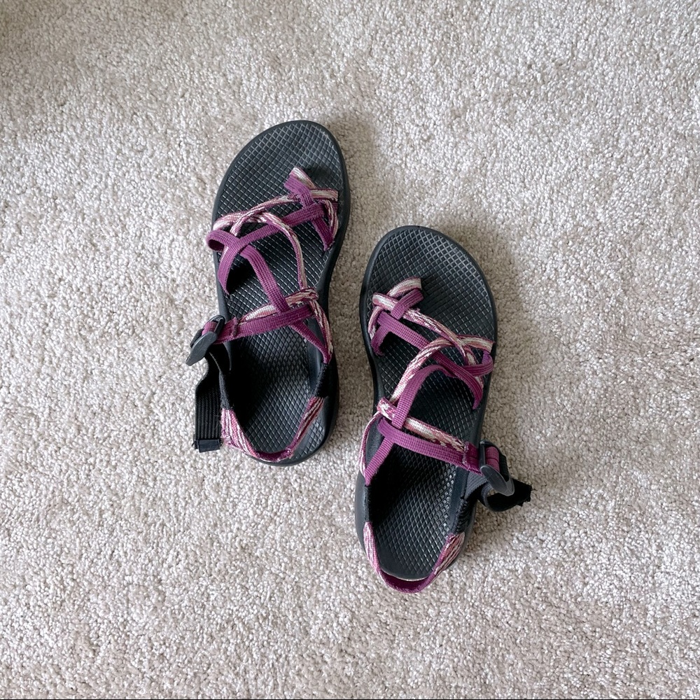 Chaco Double Strap Purple